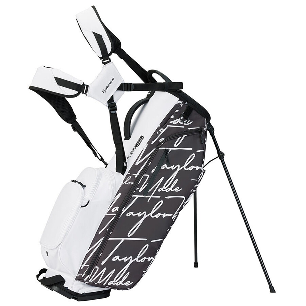 TaylorMade FlexTech Crossover Script Icon Stand Golf Bag for sale